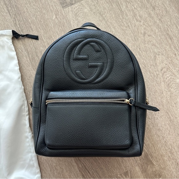 Gucci Soho Leather Backpack - Picture 2 of 7